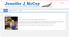 Desktop Screenshot of jenniferjmccoy.com